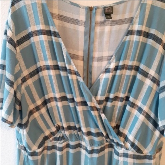 3/$10 NWOT jumpsuit plaid - Picture 5 of 8